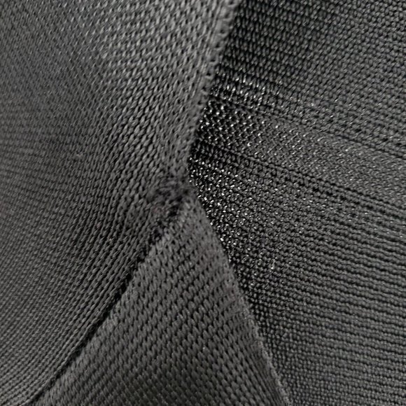 French Connection Bandage Herve Leger-Style Elbow Sleeve Dress 2 Black Halloween - Picture 16 of 16